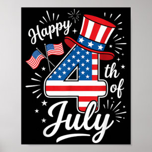 Poster Feliz 4 de Julho