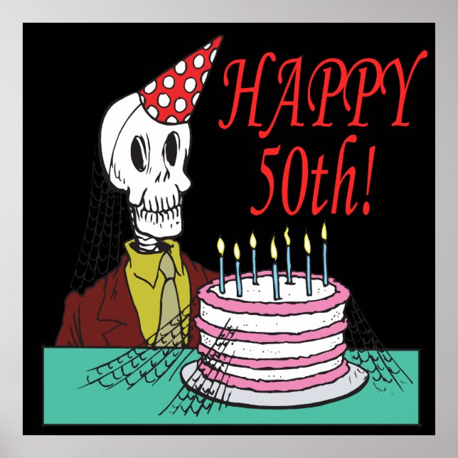 Poster Feliz 50º (Frente)