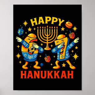 Poster Feliz 67 Hanukkah Design de Meme de Férias Engraça