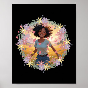 Poster Feliz! Adesivo