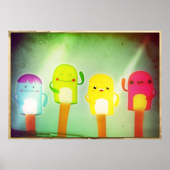 Pôster Feliz Amigos! (Frente)