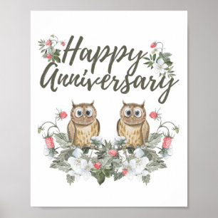 Poster Feliz aniversário