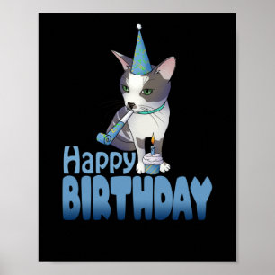Poster Feliz aniversário