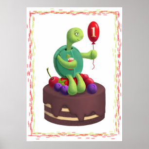Poster Feliz aniversário!