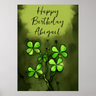Poster Feliz Aniversário do Caos Símico Personalizado