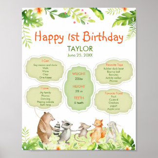 Poster Feliz Aniversário do Festa dos Amigos dos Animais