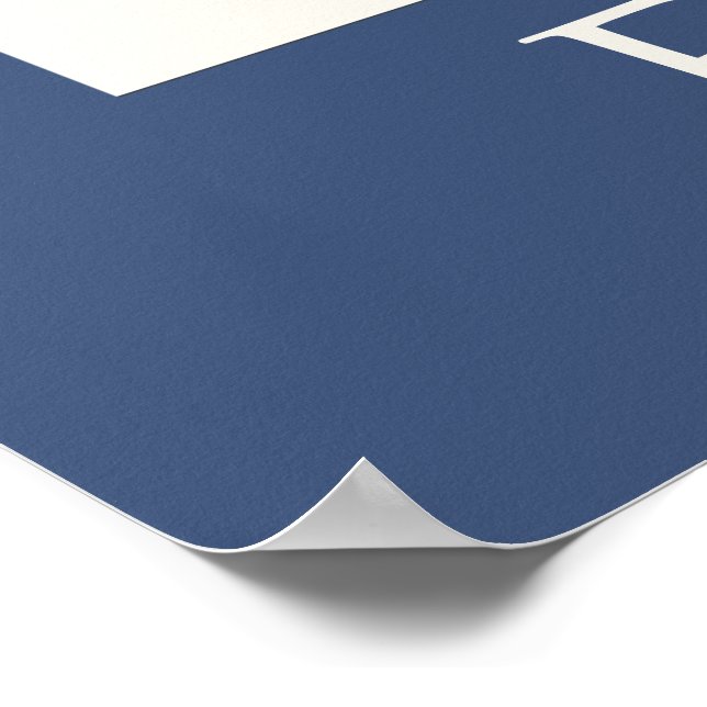 Pôster Feliz aniversário em Kanji Japonês (Borda)