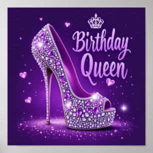 Poster Feliz Aniversário Rainha