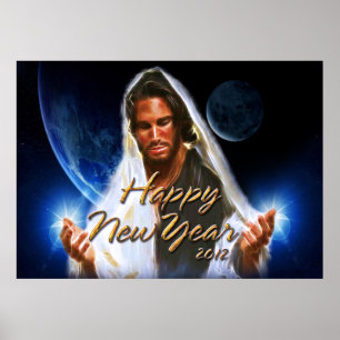 Pôster Feliz ano novo 2012 C