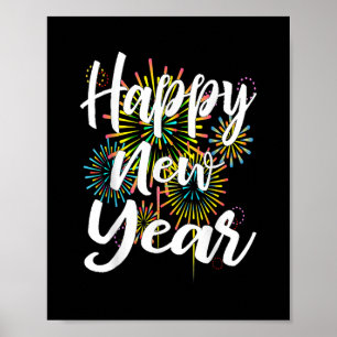 Poster Feliz ano novo 2023 Gift Fireworks.p