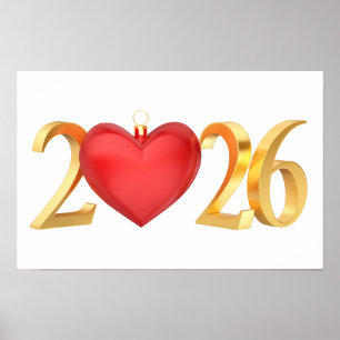 Poster Feliz Ano Novo 2026