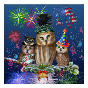 PÔSTER FELIZ ANO NOVO DE TODOS NÓS!