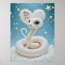 Poster Feliz ano novo do Cobra