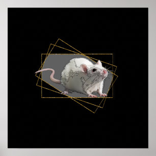 Poster feliz ano novo, na moda, preto, ouro, 2020, ano