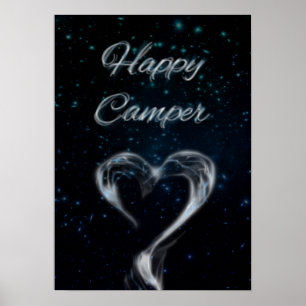 Poster Feliz Câmera Ama Fumaça