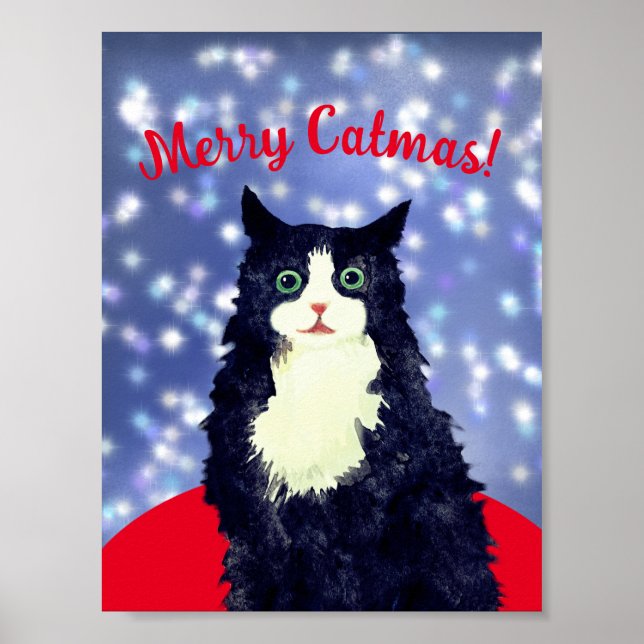 Poster Feliz Catmas (Frente)