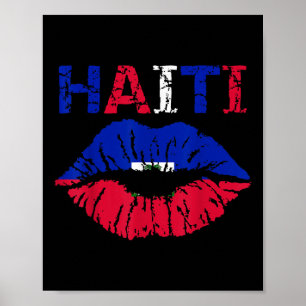 Poster Feliz Dia da Bandeira do Haiti Dia da Independênci