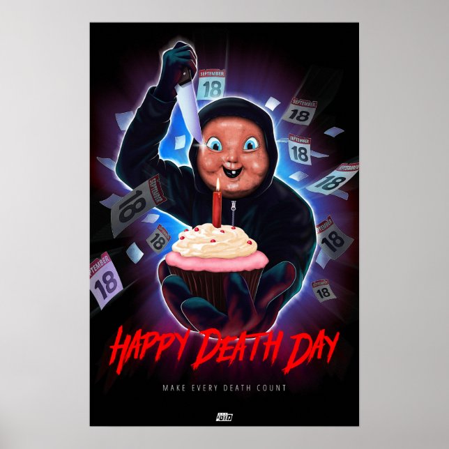 Poster Feliz Dia da Morte (Frente)