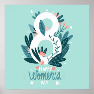 Poster Feliz Dia da Mulher