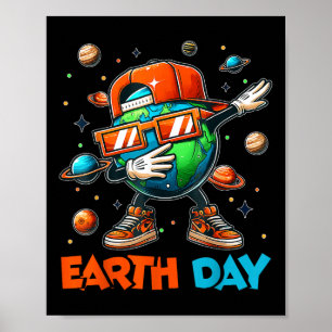 Poster Feliz Dia da Terra 2025 Crianças Engraçadas do Dia