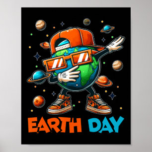 Poster Feliz Dia da Terra 2025 Crianças Engraçadas do Dia