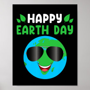 Poster Feliz Dia da Terra Engraçado Dia da Terra Camisa C