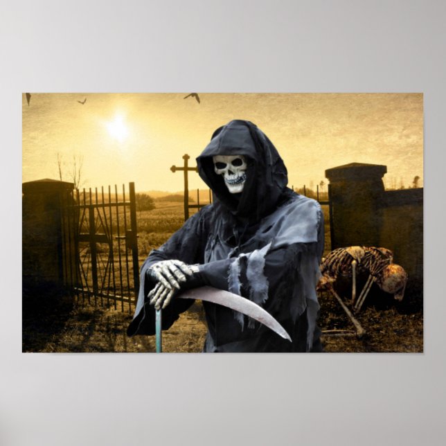 Poster Feliz Dia das Bruxas. (Frente)