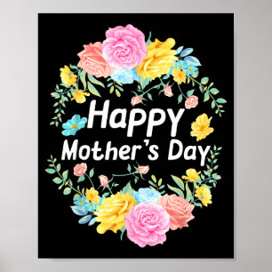 Poster Feliz dia das mães 2022 mulheres mãe avó amor