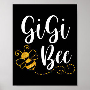 Poster Feliz dia das mães gigi bee família combinando fof