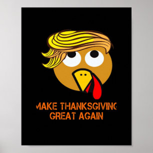 Poster Feliz Dia de Ação de Graças