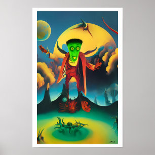 Poster Feliz Dia de Frankenstein