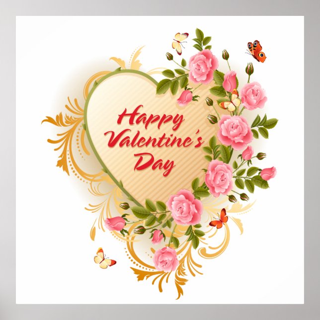 POSTER FELIZ DIA DE OS NAMORADOS 2 (Frente)