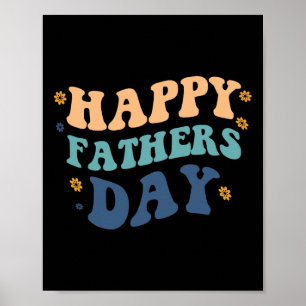 Poster Feliz Dia de os pais Feliz Pai&#; do Filho D
