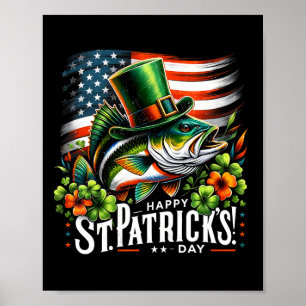 Poster Feliz Dia de São Patrício Engraçado Dia de São Pat