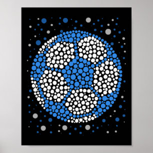 Poster Feliz Dia dos Pontos 2025 Futebol de Bolinhas Ll A