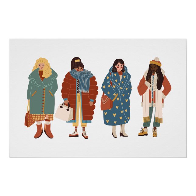 Pôster Feliz Dia Internacional da Mulher (Frente)