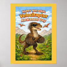Feliz Dia Nacional de Conscientização do Velocirap