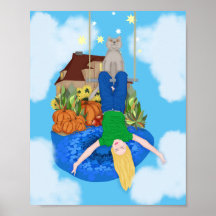 Feliz dia. Para baixo