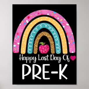 Poster Feliz Dia Passado De Professores Pré-k Crianças Le