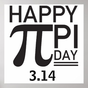 Poster Feliz Dia Pi