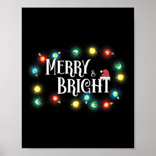 Poster Feliz E Bright Fora De Natal Dizendo Cota De Natal