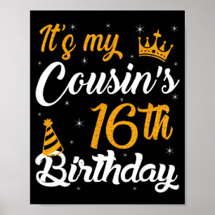 Poster Feliz É Meu Aniversário De 16 Anos De Prima 2009 1