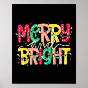 Poster Feliz E Natal Brilhante Família De Pijamas Xm