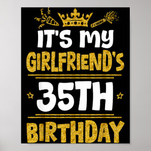 Poster Feliz É o 35º Aniversário da Minha Namorada 1990 3
