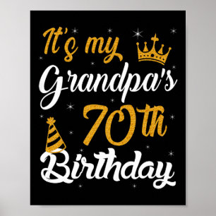 Poster Feliz É O Meu Avô 70 Birthday 1955 70 Anos
