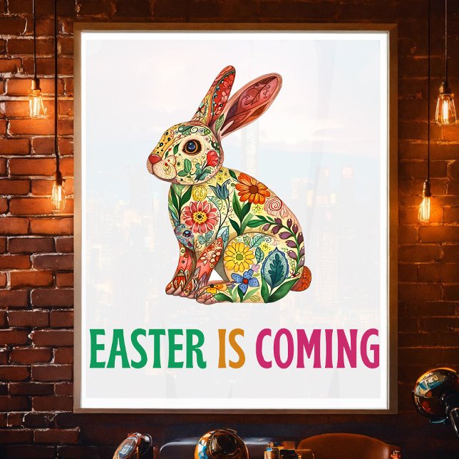 Pôster Feliz Eggster - Ovo de Páscoa (Criador carregado)