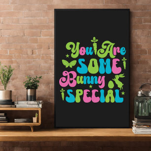 Pôster Feliz Eggster. Páscoa engraçada