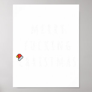 Poster Feliz Forte Natal Humoroso Homens Presentes