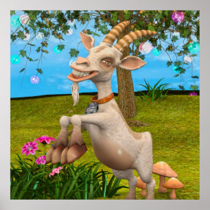 Poster Feliz Goat