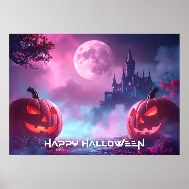 POSTER FELIZ HALLOWEEN (Frente)